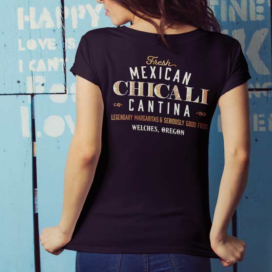 CHICALI CANTINA TSHIRT DESIGN