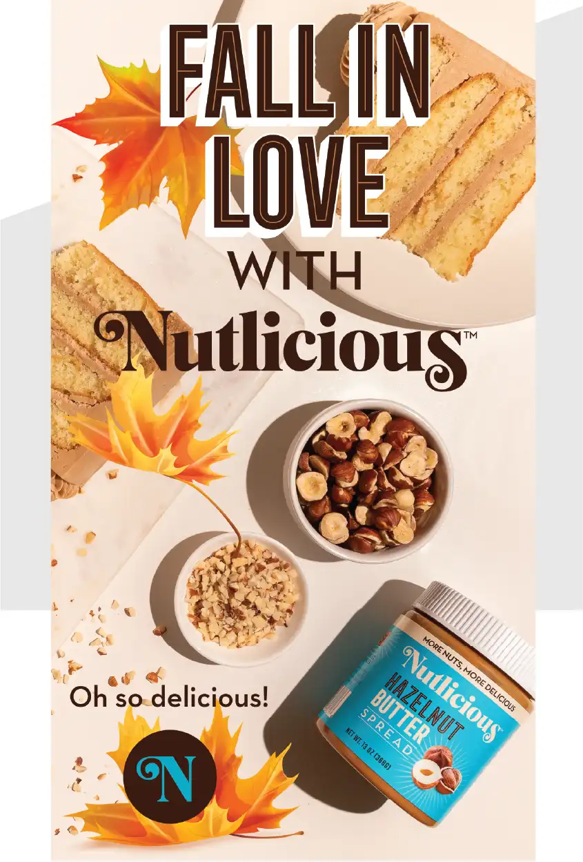 Fall in Love with Nutlicious Poster