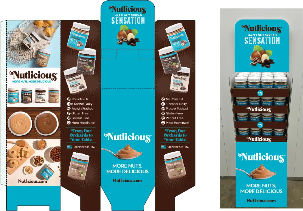 Nutlicious packaging design