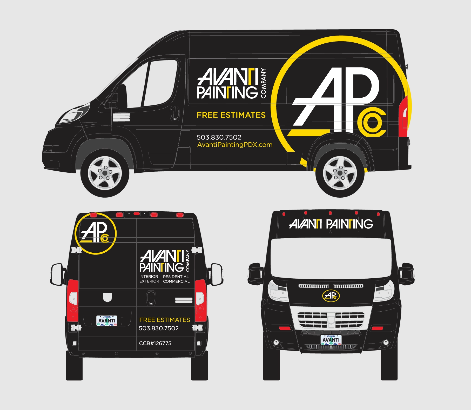 Van Wrap for Avanti Painting
