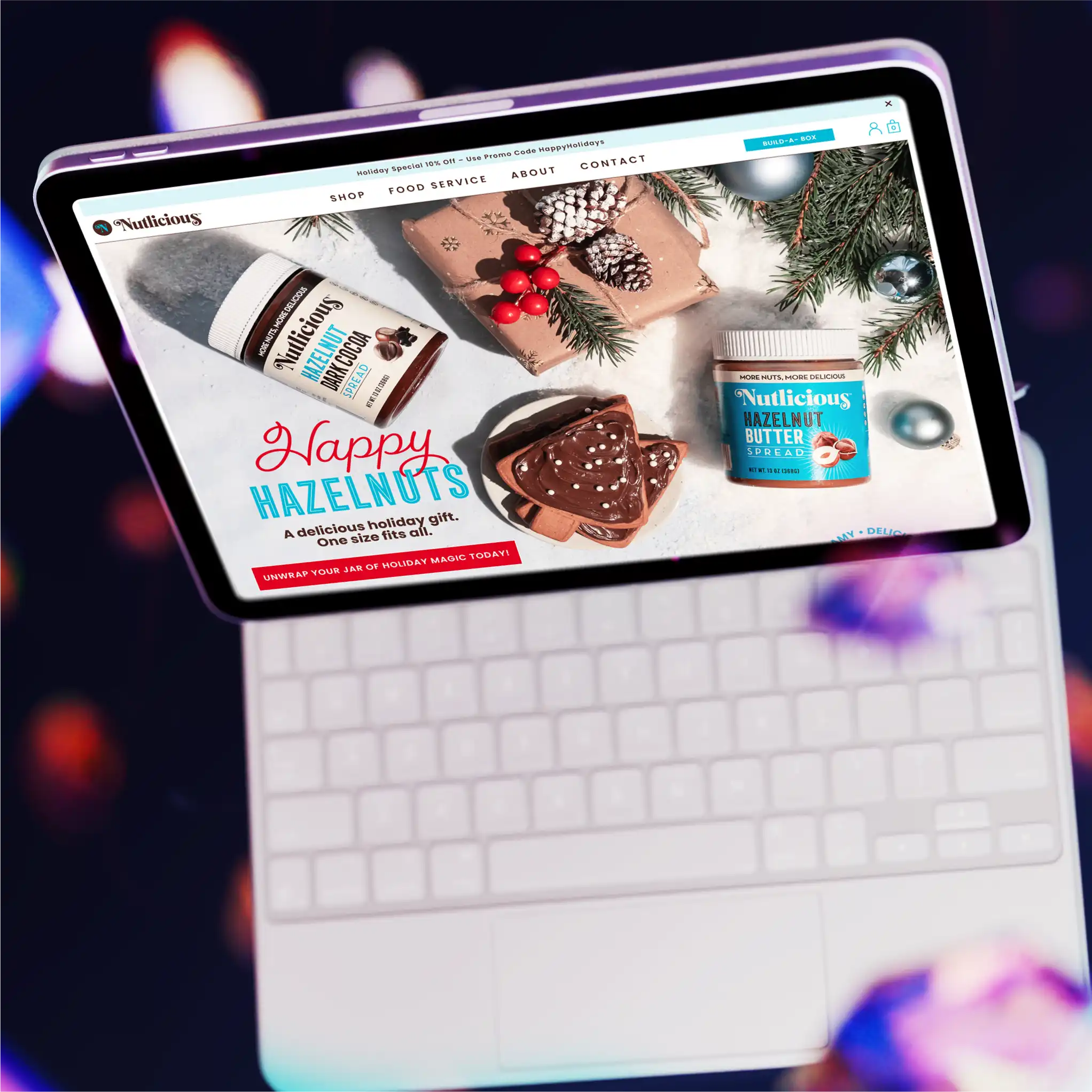 nutlicious website