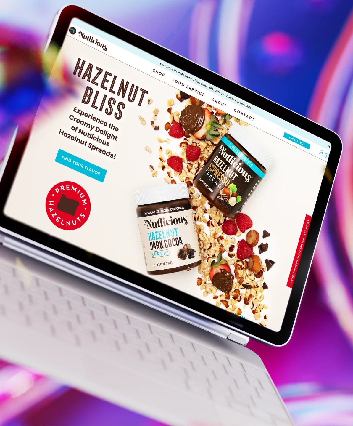 nutlicious website