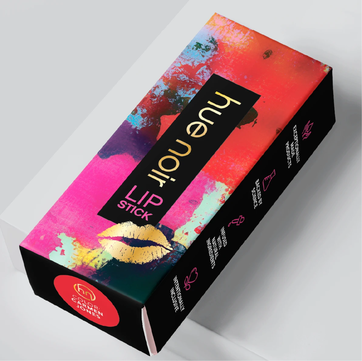 hue noir packaging