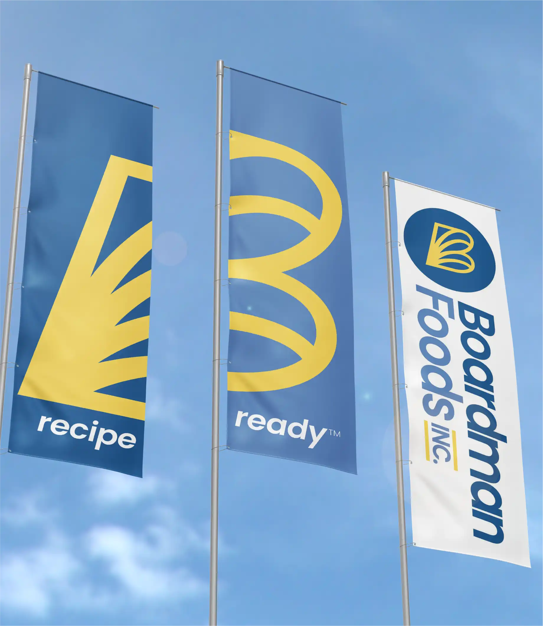 boardman foods banner design